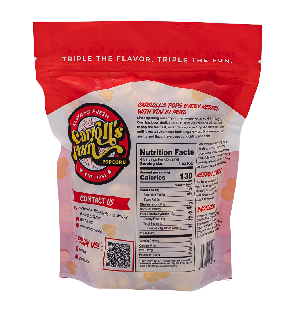 Triple Mix Gourmet Popcorn from Carroll's Corn – Carroll's Corn Co.