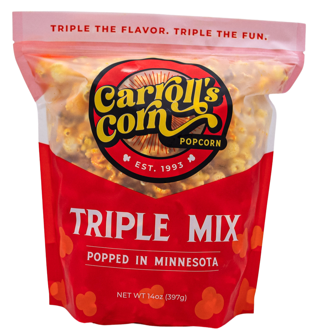 Triple Mix Gourmet Popcorn from Carroll's Corn – Carroll's Corn Co.