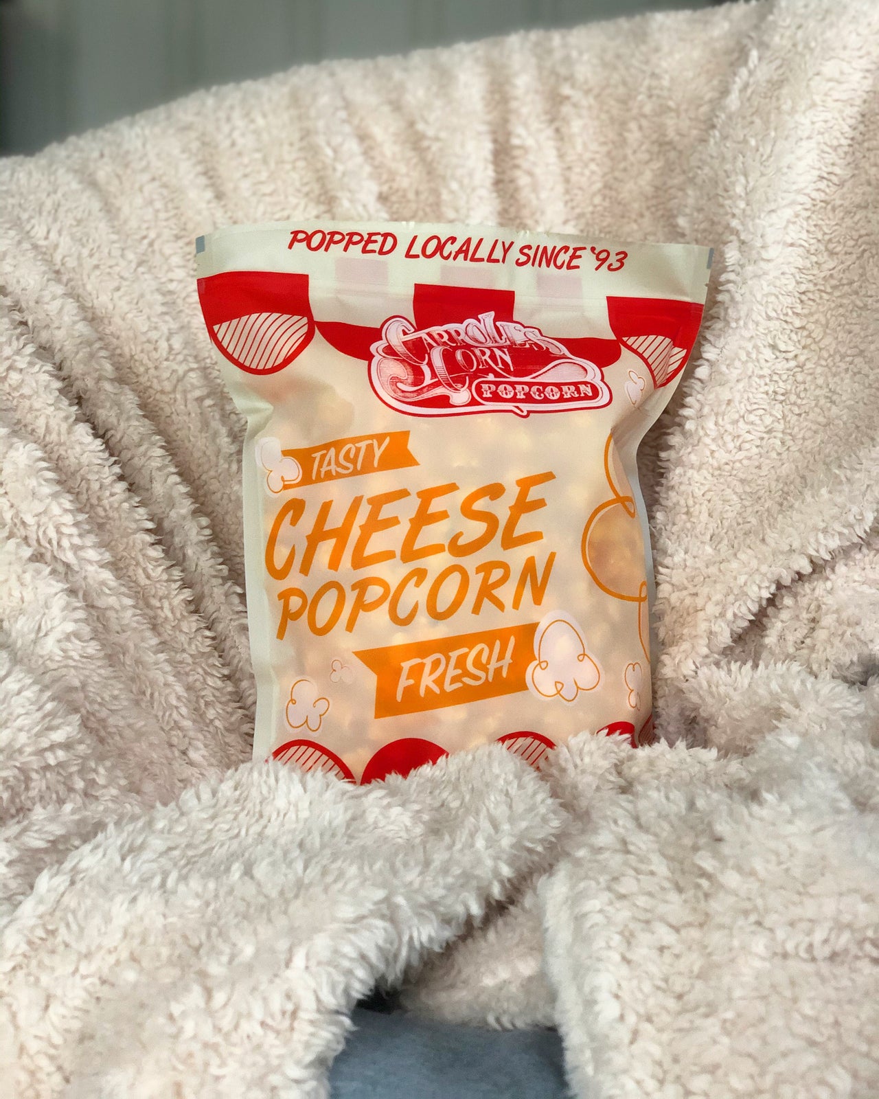 Carroll's Corn Family Size Bag of Gourmet Popcorn Carroll's Corn Co.